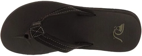 Vista 2 de Quiksilver Men's Carver Suede 3 Point Flip Flop Athletic Sandal