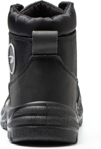 Vista 3 de XUNRUO Botas de punta de acero para hombres y mujeres, zapatos ligeros de seguridad para el trabajo, zapatos industriales y transpirables