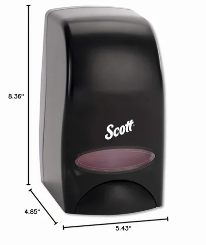Vista 11 de Scott - KCC92145 92145 Dispensador manual esencial para el cuidado de la piel, 1000 ml, negro
