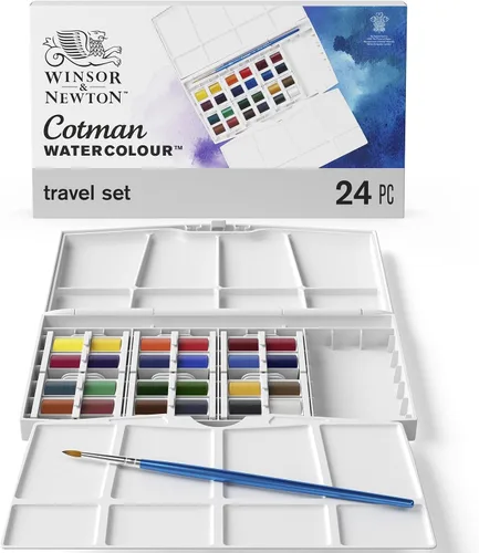 Vista 27 de Windsor & Newton - Cotman - Juego de acuarelas con 6 tubos de 0.3 onzas líquidas