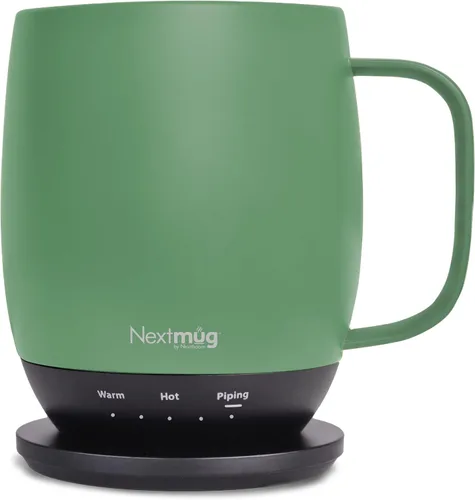 Vista 14 de Nextmug - Taza de café autocalentable con control de temperatura (negro, 14 onzas)