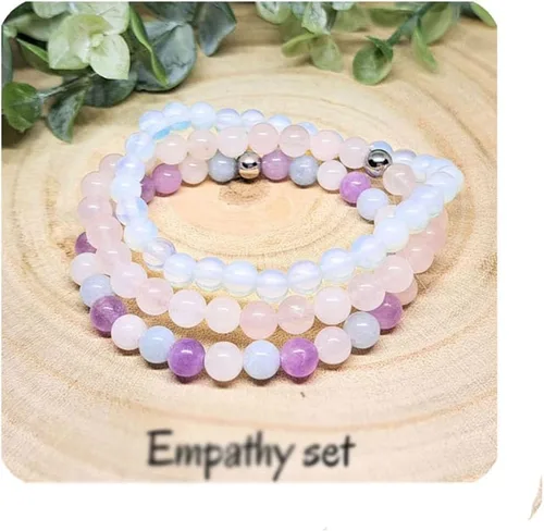 Vista 7 de 3 pulseras de dinero de riqueza, pulseras de cristal curativo con ojo de tigre citrino para mujeres y hombres, piedra natural Feng Shui de la suerte