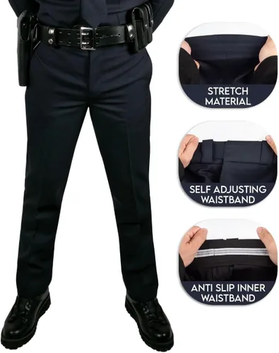 Vista 2 de Deluxe Serge Weave Poly Rayon Lycra Hombres y Mujeres Tactical Uniforme Pantalones