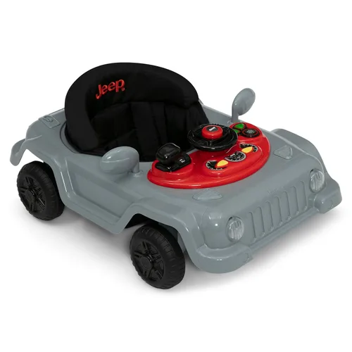 Vista 12 de Andador de actividades Jeep Wrangler de Delta Children, color gris