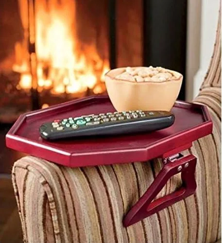 Vista 2 de Jumbl Sillón de madera con clip con borde protector en cereza