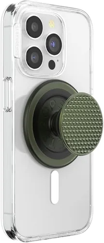 Vista 26 de Agarre para teléfono PopSockets con patas de apoyo extensibles, PopSockets para teléfono, PopGrip, Into The Woods - Camo Flow Sujeción segura