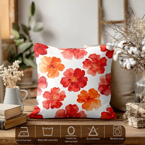 Vista 80 de Batmerry Autumn Pumpkin Templeton Throw Pillow Covers, Green Leaves Paths Forests Decorative Pillow Covers Digital Printing Blended for Couch Sofa