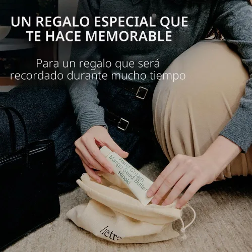 Vista 7 de hetras. Crema de manos con perfume Tienda de flores - Aroma a hierba fresca y flores Hidratante de manos coreano sutilmente perfumado
