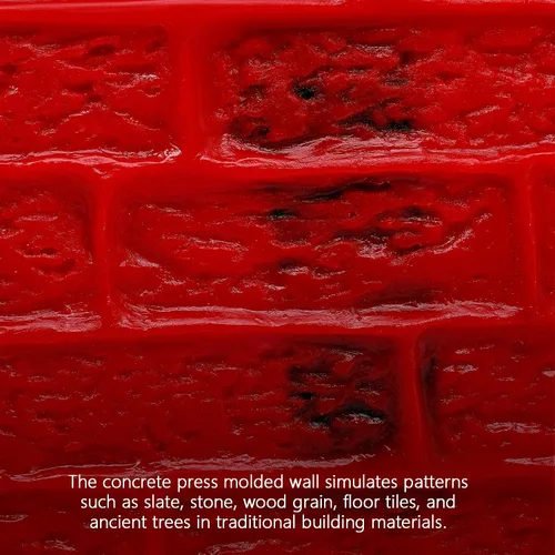 Vista 9 de 22 "x 12" Pu Concrete Stamp Mat, grande decorativo hormigón piso cemento yeso impresión textura sello Mat cemento sellado sellos de poliuretano