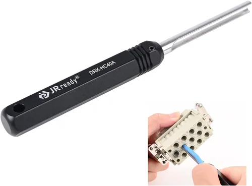 Vista 12 de JRready ST5227 KIT de Herramientas Extractoras Herramientas de Extracción de Contacto Sólido Remoción TE/AMP/HARTING Series D SUB Series HAN