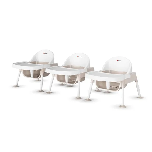 Vista 15 de Foundations Secure Sitter - Silla de alimentación de 7 pulgadas, pies estables "sin punta", arnés ajustable de 3 puntos, bandeja extraíble, fácil