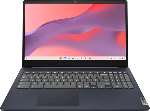Vista 12 de Lenovo IdeaPad Slim 3 Chromebook - 2024 - Laptop ligero - Altavoces Waves MaxxAudio® - Pantalla HD de 14" - Cámara HD 720p - 4GB de memoria - 64GB