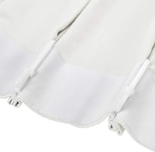 Vista 124 de Frelement Cortinas plisadas de lino de algodón de 100 pulgadas de ancho y 102 pulgadas de largo, cortinas con reducción de ruido para sala