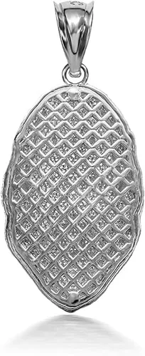 Vista 2 de Colgante de plata de ley 925, de 10 K o 14 K amarillo, blanco o oro rosa de Orangután Ape Gorilla Head - a elección de metal