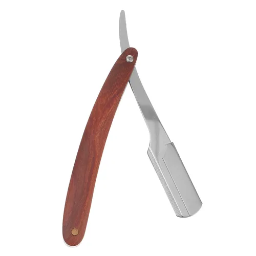 Vista 6 de Beavorty Maquinillas de afeitar para hombres, maquinillas de afeitar para hombres, maquinilla de afeitar recta profesional para hombres Maquina