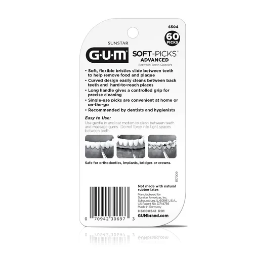 Vista 4 de Gum Soft-Picks Advanced 60ea paquete de de 2