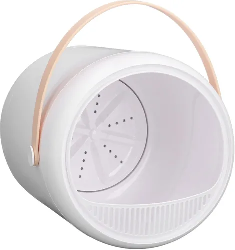Vista 7 de Lavadora portátil, mini lavadora, lavadora de ropa interior inteligente 3L capacidad US Plug 100 240V para ropa pequeña como calcetines, ropa