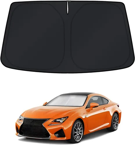 Vista 174 de KUST Parasol para parabrisas para BMW X1 F48 2016, 2017, 2018, 2019, 2020, 2021, 2022, accesorios de ajuste personalizado, parasol plegable