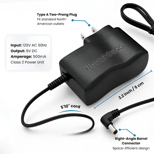 Vista 6 de iTouchless - Contenedor de basura de 4 galones con sensor, filtro de olor AbsorbX y ambientador de aire