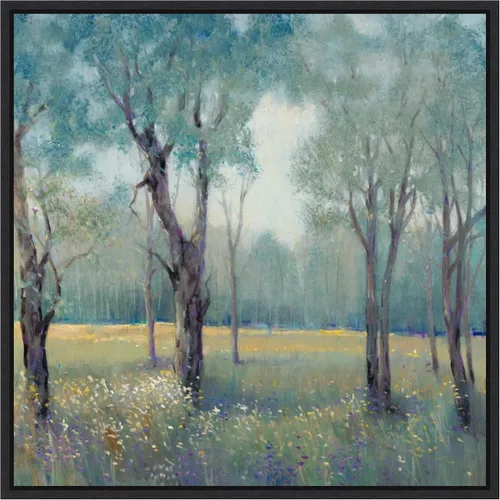 Vista 11 de Amanti Art Lienzo enmarcado para pared, 16 x 16 pulgadas, niebla matutina de Tim O'Toole, lienzo enmarcado para pared, obras de arte de paisajes