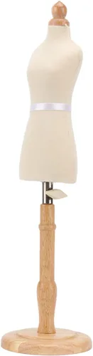 Vista 9 de Maniquí femenino para coser y hacer patrones, maniquí de exhibición ajustable con soporte de trípode para exhibición de ropa, tienda minorista, uso