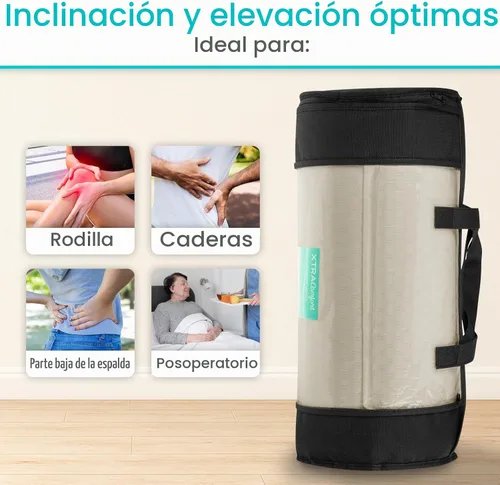 Vista 3 de Xtra-Comfort Almohada de elevación de piernas para dormir, hinchazón