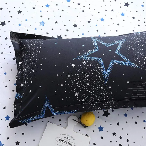 Vista 4 de Juego de funda de edredón para niños, tamaño individual, juego de ropa de cama de 3 piezas (1 funda de edredón y 2 fundas de almohada) para niños
