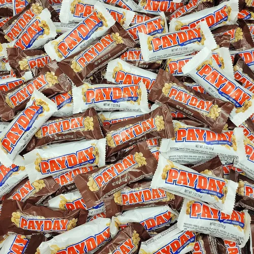 Vista 2 de PayDay - Barras de caramelo de chocolate surtidas – Pay Day Original y Pay Day Chocolatey – Barras de cacahuete, caramelo y chocolate – 36 piezas