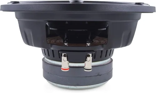 Vista 4 de JVC CW-DR124/104 DRVN Subwoofer de audio para automóvil de 4 ohmios y 350 vatios, individual (negro) con punzón confiable de baja frecuencia