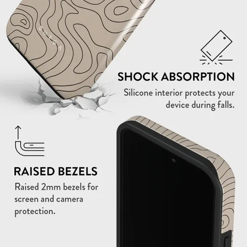 Vista 83 de BURGA Funda de teléfono para iPhone 12 Pro Max, bonita, moderna, estética, con patrón, protección rígida, se adapta a Apple iPhone 12 Pro Max