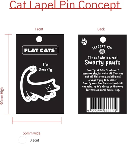 Vista 8 de FCFD Black Cat Enamel Pins Best Cat Brooch and Lapel pins for men and women Black Cat Pins