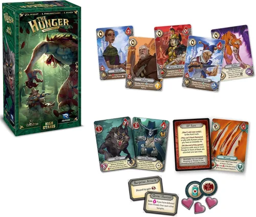 Vista 2 de Renegade Game Studios The Hunger: High Stakes Expansion - Juego de construcción de mazos, edades 12+, 2-6 jugadores, 60 minutos