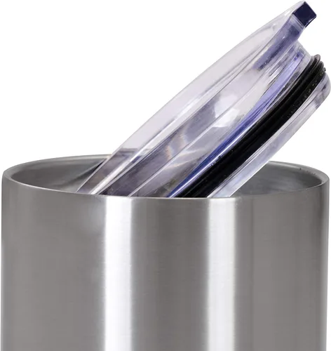 Vista 3 de Vaso Lowball de 10 onzas, aislamiento de acero inoxidable de doble pared para mantener el calor y la frescura