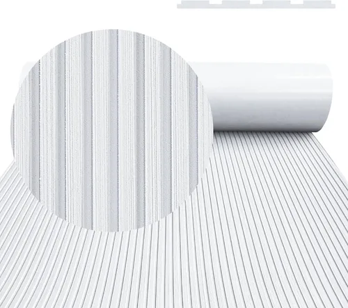 Vista 10 de Piso de Barco de Espuma EVA Cubierta de Espuma de Barco Camuflaje 94"x45"/35"/23" Tapete Antideslizante para Barco Autoadhesivo Rollos de Espuma