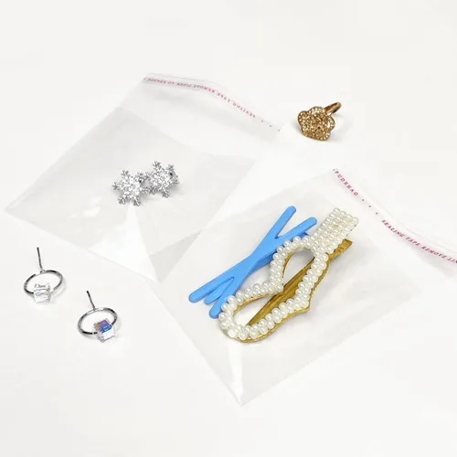 Vista 3 de Morepack - Bolsas de celofán transparentes de 3 x 3 pulgadas, 200 unidades para recuerdos de fiesta de dulces, tamaño mini