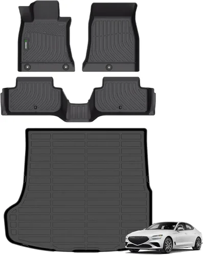 Vista 86 de ANBINGO® Tapetes para piso y maletero de auto personalizados, protección contra todo tipo de climas, de elastómero termoplástico, de goma