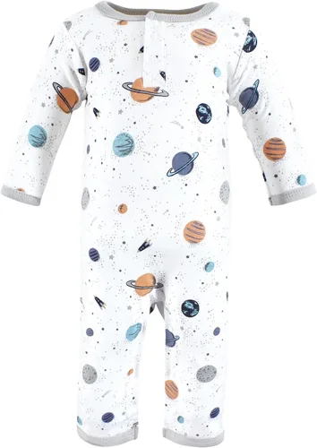 Vista 5 de Hudson Baby - Mamelucos de algodón para niñas bebés