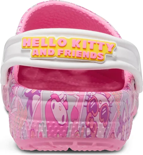 Vista 2 de Crocs Zuecos clásicos de Hello Kitty unisex para niños