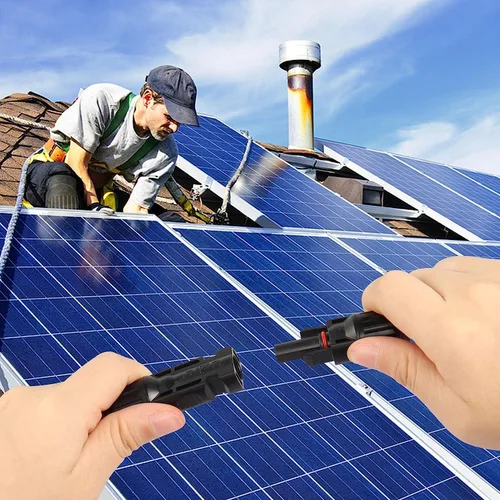 Vista 6 de CERRXIAN Conector de panel solar 16.4FT/5M 12AWG a XT60i Cable de alimentación de panel solar hembra para estación de energía portátil, RV, batería