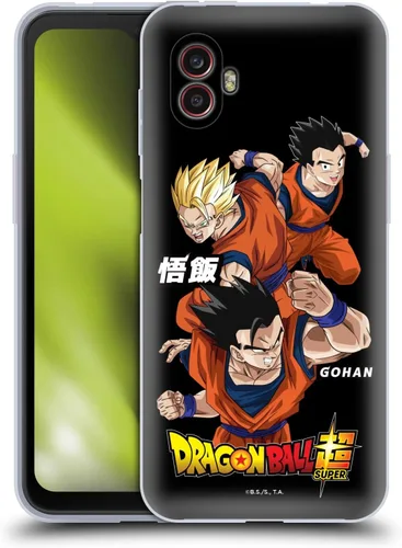 Vista 301 de Head Case Designs Funda de gel con licencia oficial de Dragon Ball Super Group Future Trunks Arc Characters [protección de grado militar] compatible