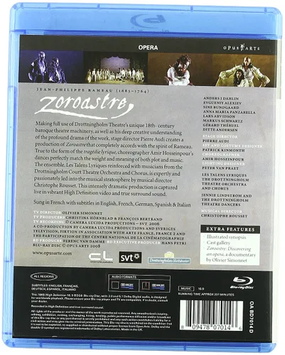 Vista 2 de Rameau Zoroastre Blu-ray