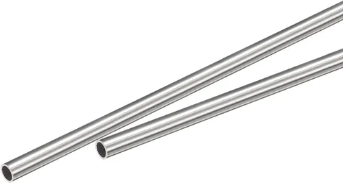 Vista 94 de Uxcell Tubo capilar de acero inoxidable 304, OD 0.4 mm x 0.1 mm de grosor de pared, 250 mm de longitud, tubo metálico para maquinaria industrial