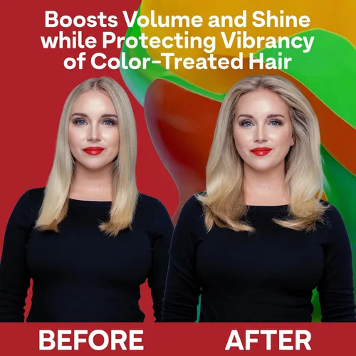 Vista 6 de Colorproof Sulfate-Free Volumizing Conditioner For Women Hydrating Conditioner With White Nectarine Scent Vegan and Color-Safe Formula Adds