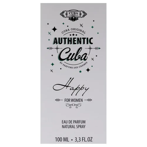 Vista 5 de Cuba Auténtico Happy for Women - Spray EDP de 3.3 oz