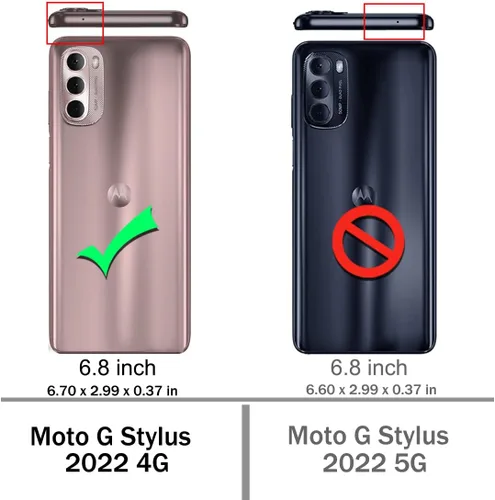 Vista 2 de Osophter Funda para Moto G Stylus 2022, transparente, esquinas reforzadas, TPU y absorción de golpes, flexible para Motorola Moto G Stylus 4G 2022