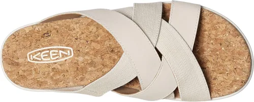 Vista 5 de KEEN Elle Mixed Slide - Sandalias de plataforma cómodas e informales para mujer