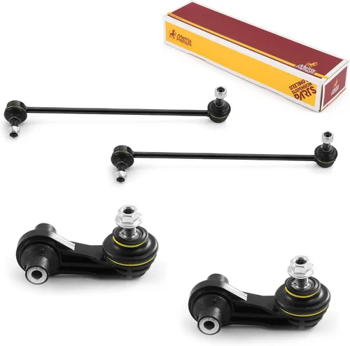 Vista 26 de Metrix Premium Chassis Parts - Kit de 4 piezas de barra estabilizadora delantera y trasera con enlace de extremo de barra estabilizadora para Ford