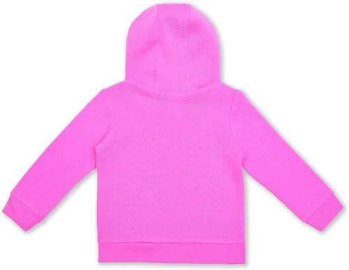 Vista 2 de STAR WARS Grogu - Sudadera con capucha y media cremallera para niñas pequeñas y grandes - RosaGris