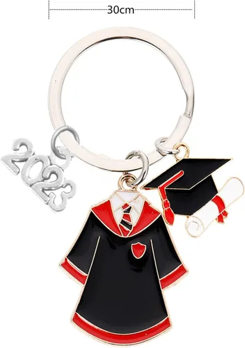 Vista 6 de Ediseng Regalos de graduación para ella y él, llavero Kawaii de graduación, clase de 2023, regalos de graduación únicos para hija e hijo, regalos