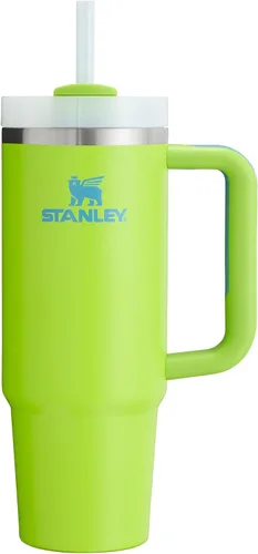 Vista 235 de STANLEY Quencher H2.0 Vaso Térmico con Asa y Pajita 64 oz Tapa Flowstate de 3 Posiciones Gran Capacidad para Viajes y Deportes Vaso de Acero
